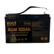 Комплект Volt Polska SINUS PRO 1100 E PLUS 12/230V 700/1100 + Акумулятор AGM 12V 100 Ah 1100EP100AGM фото 2