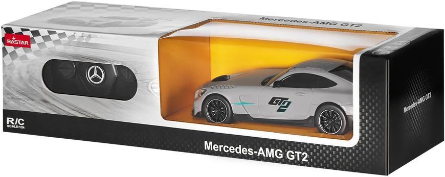 Машинка Rastar Mercedes-AMG GT2 1:24 Білий 454.01.14 фото