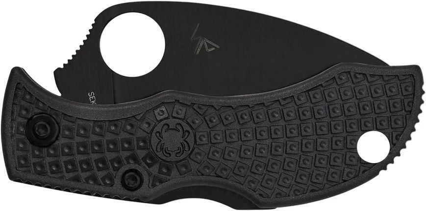 Ніж Spyderco Manbug Wharncliffe Serrated Black 87.17.85 фото