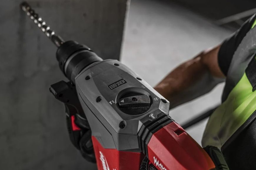 Перфоратор акумуляторний безщітковий SDS-PLUS MILWAUKEE, M18 ONEFHP-0X, 5Дж (каркас, HDкейс) 4933478884 фото