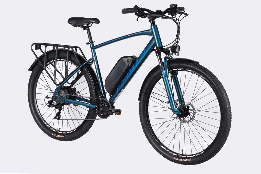 Велосипед з електроприводом 29 AL Formula eCURSOR MAN DD CS рама-21 48B 13А*г 500Вт темно-синій 2026 ELB-FR-29-245 фото