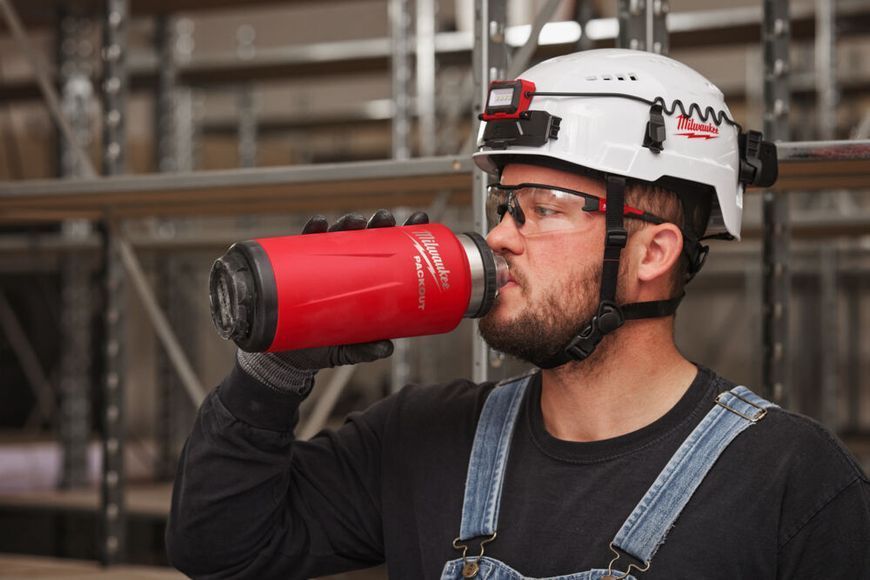 Термопляшка 710 мл чорна PACKOUT MILWAUKEE 4932493466 фото
