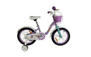 Велосипед дитячий RoyalBaby Chipmunk MM Girls 14', OFFICIAL UA, фіолетовий CM14-2-purple фото