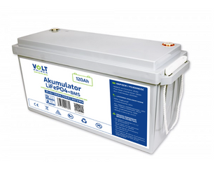 Акумулятор Volt Polska LiFePO4 25,6V 120Ah (120A) + BMS (6AKLI24120) 6AKLI24120 фото