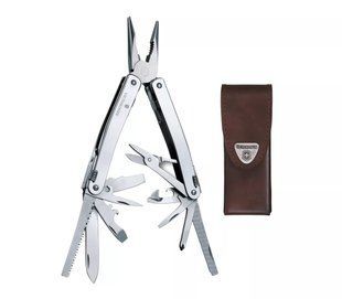 Мультитул Victorinox SwissTool Spirit в шкіряному чохлі 3.0224.L 3.0224.L фото