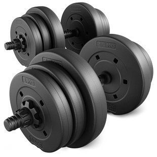 Гантелі композитні TREX Sport TX-010SK 2х10кг 5902308231023 фото