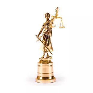Cтатуетка Феміда Virtus Figure Justice Small бронза 26 x 7,5 см (1340) 1340 фото