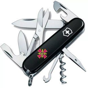 Складаний ніж Victorinox CLIMBER ARMY Емблема СВ ЗСУ 1.3703.3_W0020u 1.3703.3_W0020u фото
