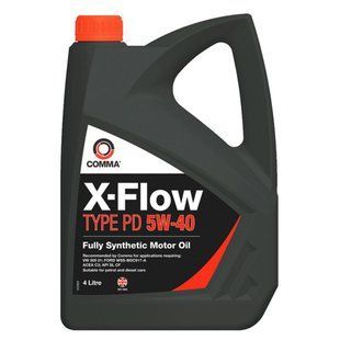 Моторне масло Comma X-FLOW TYPE PD 5W-40 4л XFPD4L фото