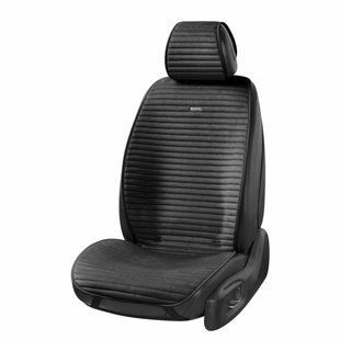 Комплект преміум накидок для сидінь BELTEX Barcelona, black BX83100 фото