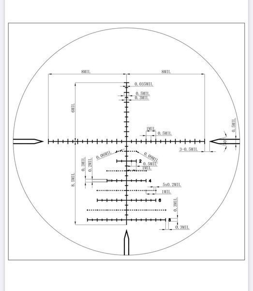 Оптичний приціл Vector Optics Marksman 6-24x50 (30mm) FFP (SCFF-26) 5002882 фото
