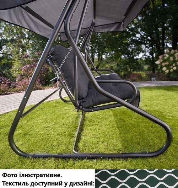 Гойдалка садова Patio Milano, хвилястий принт 5904134105752 фото