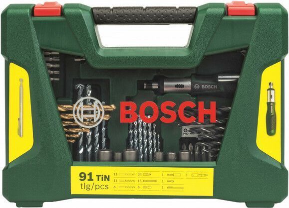 Набір приладдя Bosch V-Line, 91 шт. (2607017195) 2607017195 фото