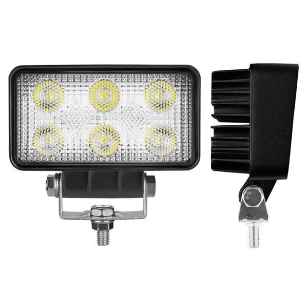 Фара світлодіодна Winso Pro EPISTAR white розсіяний 10-30V, 18W (6x3W), 1шт 780310 фото
