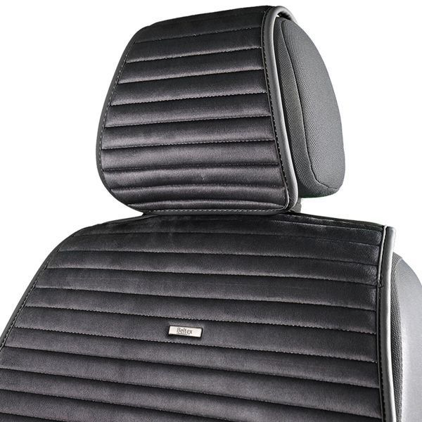 Комплект преміум накидок для сидінь BELTEX Barcelona, black BX83100 фото