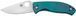 Ніж Spyderco Tenacious Titanium Blue 87.17.07 фото 1