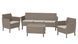 Комплект садових меблів Keter Salemo 3 seater set, бежевий 8711245155425 фото 1