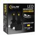 Автолампа Solar LED HB4(9006) 12/24V 30W 3000Lm 6500K CSP3570 2шт 8406S2 фото 2