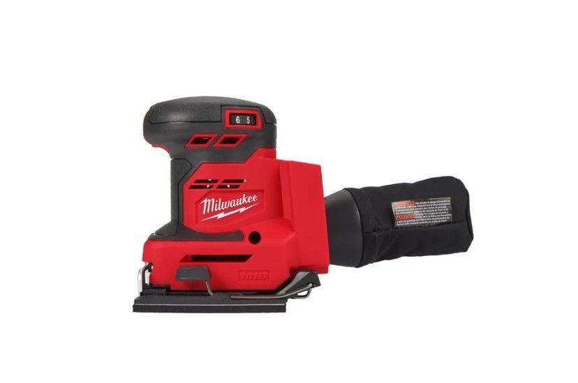 Машина шліфувальна вібраційна акумуляторна MILWAUKEE, M18 BQSS-0, 113х104мм 4933479966 фото