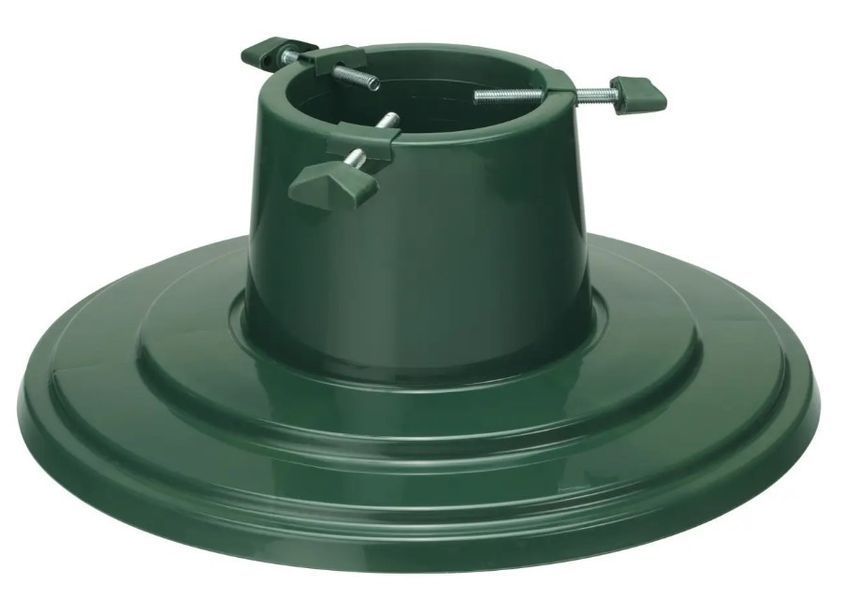Підставка для ялинки Form-plastic ORBITA &Oslash; 39,5 см , пластик, кругла, темно-зелена 5907474317915 фото