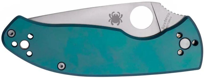 Ніж Spyderco Tenacious Titanium Blue 87.17.07 фото
