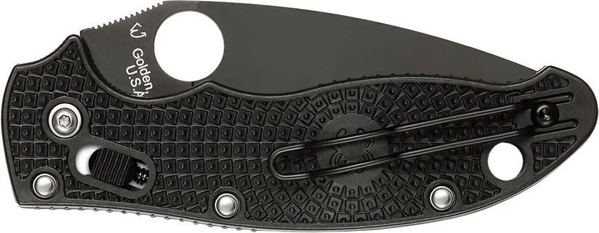 Ніж Spyderco Manix 2 Black Blade 87.13.24 фото