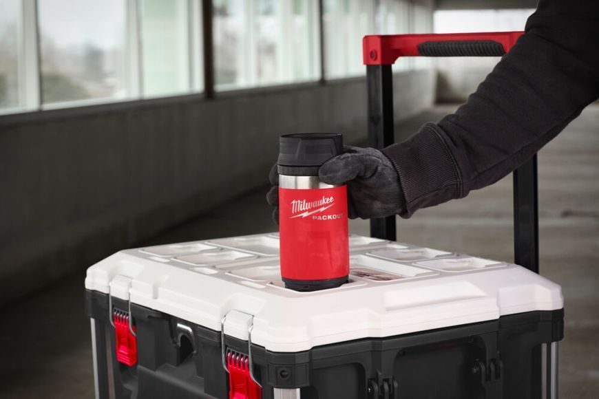 Термокухоль PACKOUT 355 мл червоний MILWAUKEE 4932498977 фото