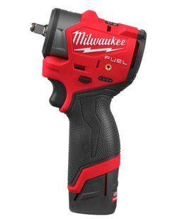 Гайковерт акумуляторний 3/8'' MILWAUKEE з кільцем M12 FSCIWF38-252X, 305Нм (зарядний пристрій, 2 акум. Х 2,5Аг, HDкейс) 4933498970 фото