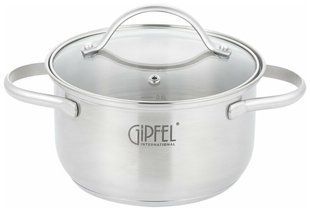 GIPFEL Каструля AZALEA 16x9.5 см/1.5л 51059 GIPFEL 51059 фото