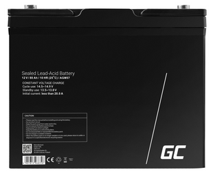 Акумулятор Green Cell AGM VRLA 80Ah 12V (AGM57) AGM57 фото