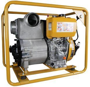 Дизельна мотопомпа для брудної води Daishin PTD405TS 2062344T фото