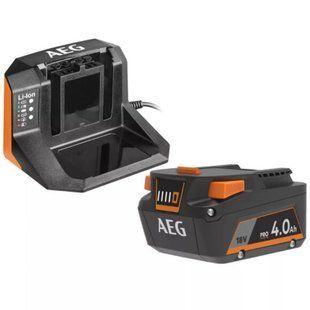 Набір зарядний пристрій + акумулятор AEG SETL1840S (4935478933) 4935478933 фото