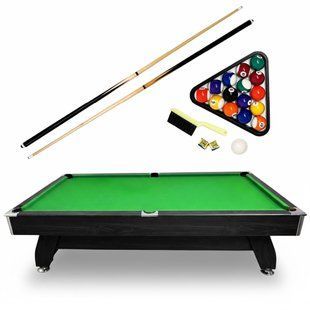 Більярдний стіл THUNDER BOLD-BLACK 8FT, 244 х 132 х 81 см BOLD-BLACK-8FT фото