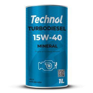 Моторне масло Technol Turbodiesel 15W-40, 1л TL90960 фото