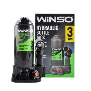 Домкрат гідравлічний пляшковий Winso 3т 180-350мм 173000 фото