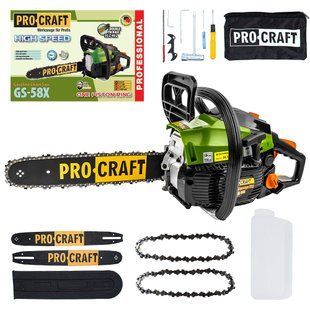 Бензопила Procraft GS-58X 600058 фото