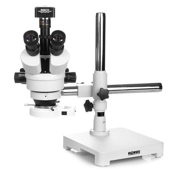 Мікроскоп KONUS CRYSTAL PRO 7x-45x STEREO - Безкоштовна доставка 5424 фото