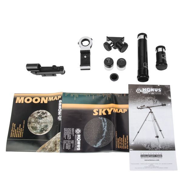 Телескоп KONUS KONUSTART-700B 60/700 AZ + Безкоштовна доставка 1737 фото