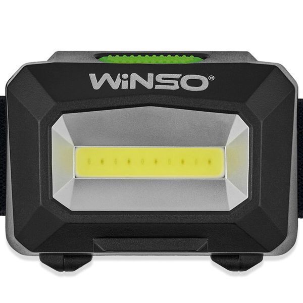 Ліхтар налобний Winso 100Lm, 3W COB, 3xAAA, білий/червоний 750100 фото