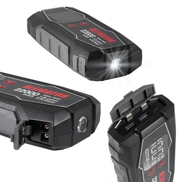 Пусковий пристрій Alligator Jump Starter 1000A/2000A 22000mAh JS845 фото