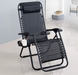 Розкладне крісло шезлонг LEOBRO Zero Gravity Black (LB-ZGC-A1-BLK) LB-ZGC-A1-BLK фото 2