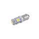 LED автолампа Solar 12V T8.5 BA9s 5SMD white, 2шт SL1331 фото 3