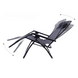 Розкладне крісло шезлонг LEOBRO Zero Gravity Black (LB-ZGC-A1-BLK) LB-ZGC-A1-BLK фото 5