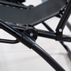 Розкладне крісло шезлонг LEOBRO Zero Gravity Black (LB-ZGC-A1-BLK) LB-ZGC-A1-BLK фото 3