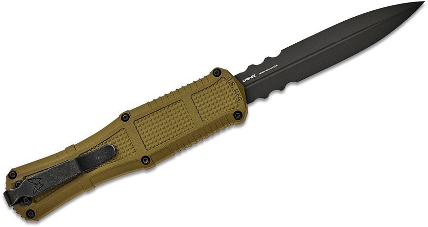 Ніж Benchmade Claymore OTF Auto, зелений 4009271 фото