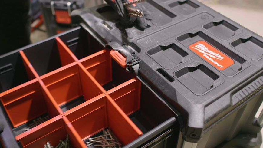 Ящик PACKOUT MILWAUKEE з 3-ма висувними відсіками 4932472130 фото