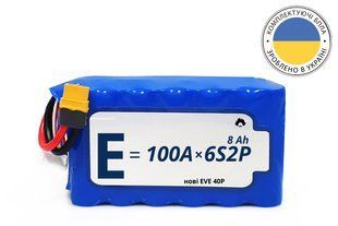 Батарея Energy Life Li-Ion 6S2P 21700-40P 12AWG XT60-F (001) 2722521937860 фото