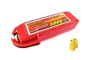 Акумулятор для радіокерованої моделі Dinogy Li-Pol 5000 мАг 14.8 В 4S 30C XT60 2722522531852 фото