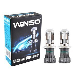 Біксенонова лампа Winso H4 bi-xenon 4300K, 85V, 35W P43t-38 KET, 2шт 714430 фото