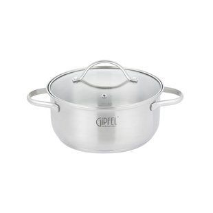 GIPFEL Каструля з кришкою AZALEA 20x9.5 см/2.5л 51060 GIPFEL 51060 фото